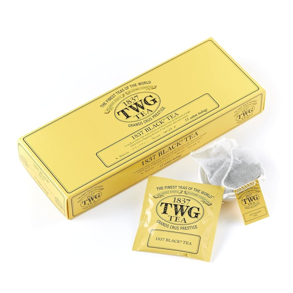 [해외] TWG 티 1837 블랙티백 와일드베리 37.5g X 15개입 싱가포르