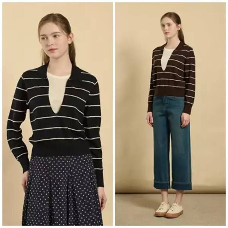 BCBG 레이어드ST니트 TOP B6S2K412 사은품증정 929912