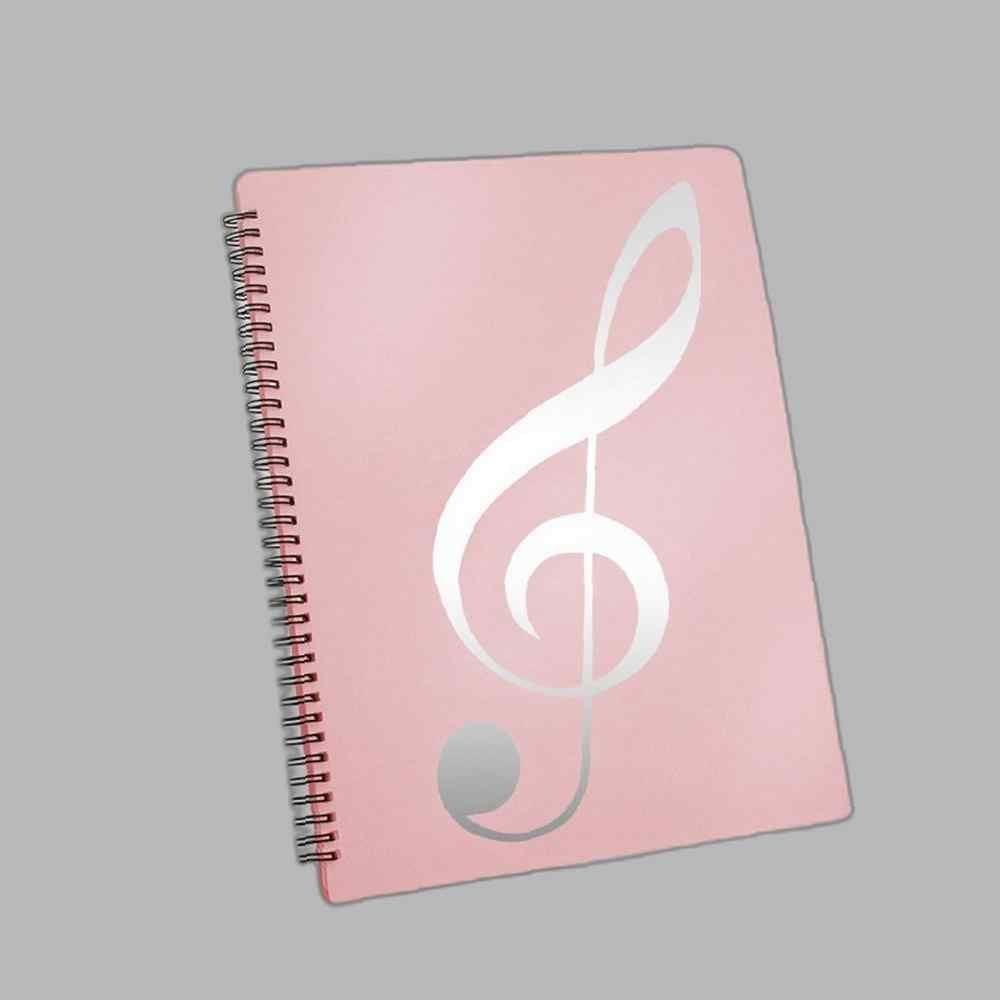 협력업체 전문가용 악보 바인더 60매(핑크) 악보책 악보바인더 악보파일 피아노책 악보공책 악보노트 클리어화일 악보화