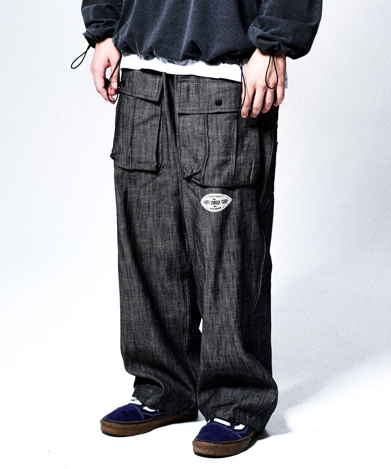 프리키쉬빌딩 NUMBER EIGHT 와이드 카고 팬츠 1968050