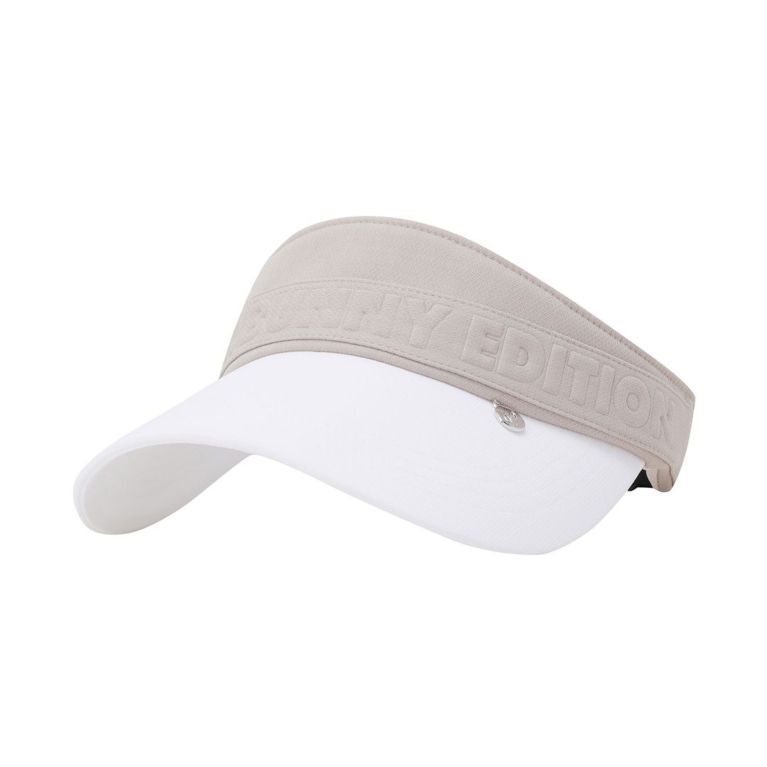 마스터바니 에디션 [AK수원점] [마스터바니] 여성 입체 로고 밴딩 썬바이저 421F1CP102BG