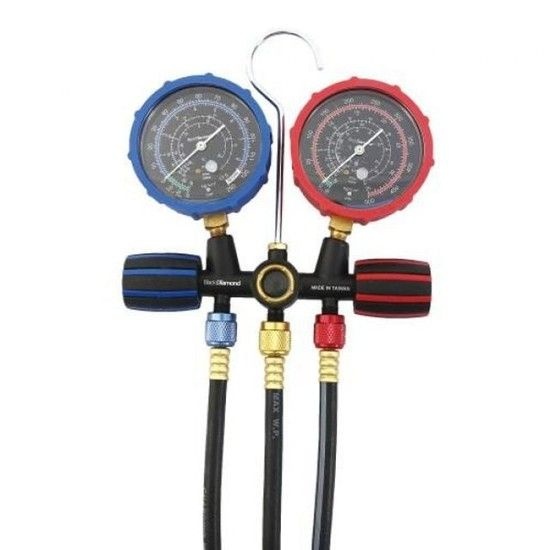 bns 블랙다이아몬드 신냉매게이지세트 21156GP(72인치)-커플러 포함 공구집 공구벨트