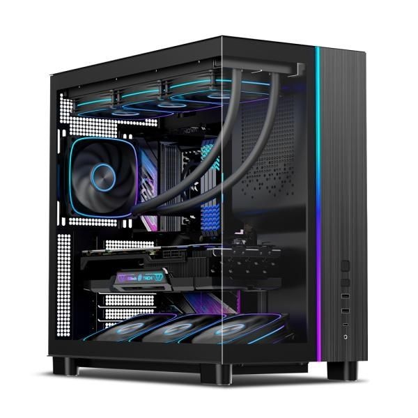 마이크로닉스 WIZMAX 스텔라 미들타워 블랙