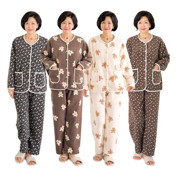 로즈맘 엄마옷 로즈맘 혜진수면홈웨어상하세트 162074