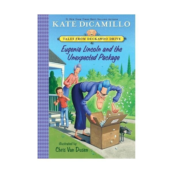 웬디북 영문 영어 유아 도서 Tales from Deckawoo Drive #4: Eugenia Lincoln and the Unexpected Package Paperback 미국판 Junior Library Guild Selectio