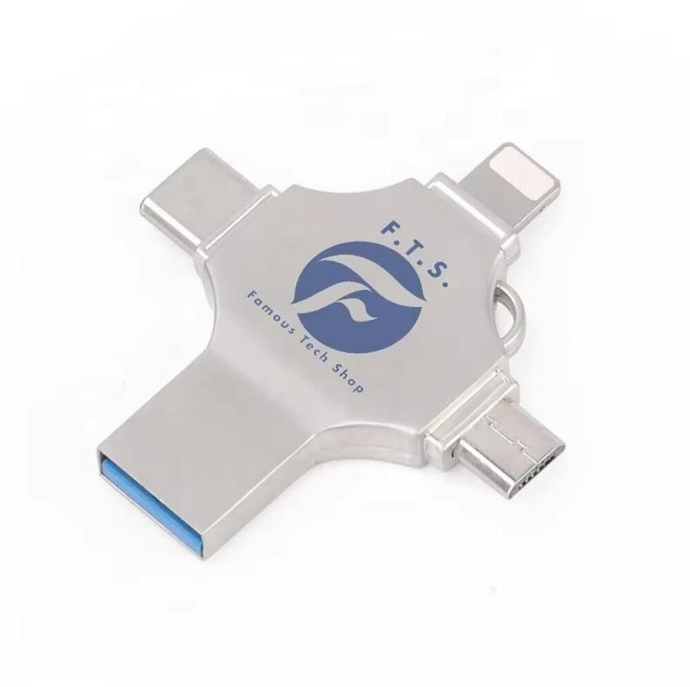 F F.T.S. FAMOUS TECH SHOP [해외] FTS 포토 스틱 128GB USB 3.0 플래시 드라이브 - 고속 메모리 스틱, 휴대용 미니 외장 스토리지, 스마트폰, 노트북, PC