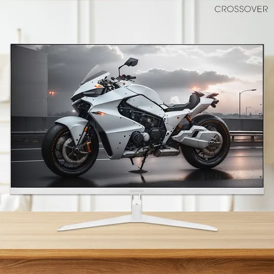 크로스오버 Q320W75 화이트 QHD IPS 81cm 고화질 컴퓨터 모니터