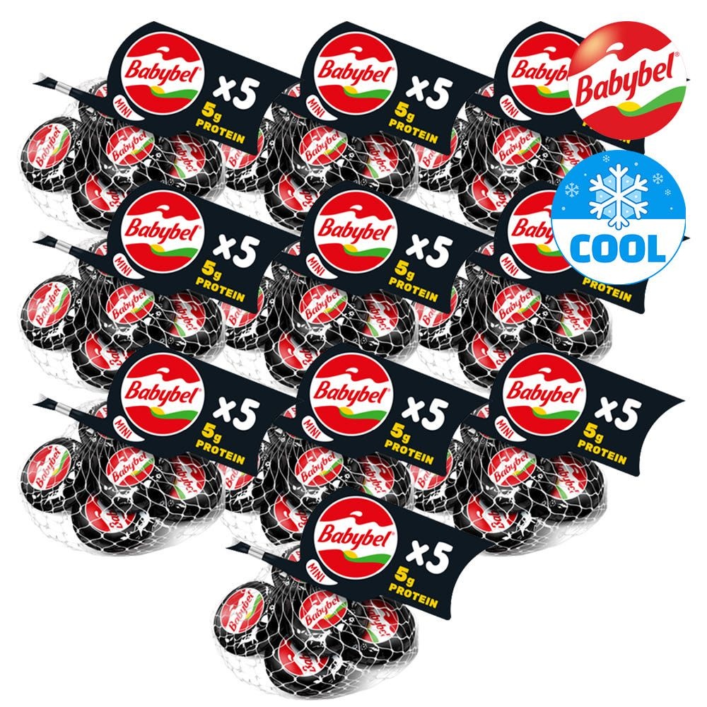 더 래핑 카우 미니 베이비벨 프로틴 10개 (5입 x 10)