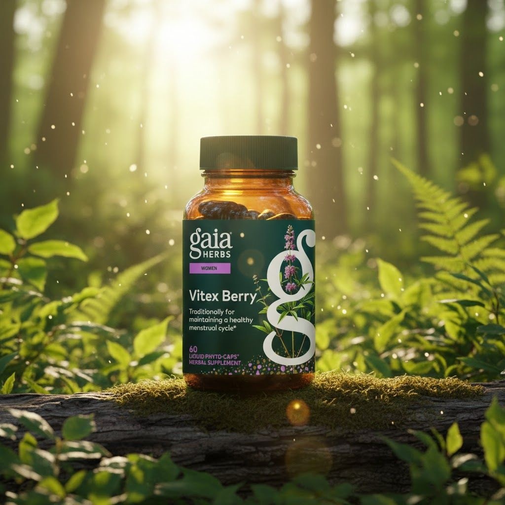 가이아허브 Gaia Herbs 바이텍스 베리 60캡슐