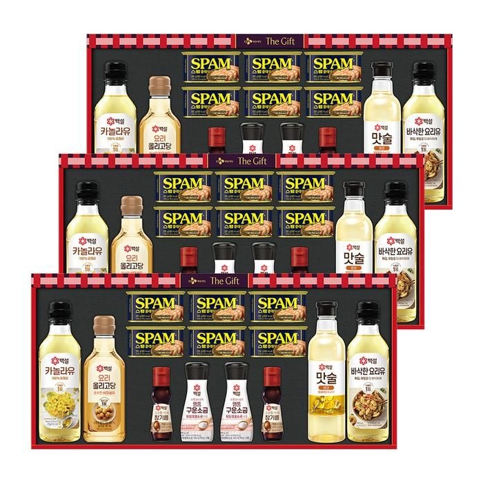 [CJ제일제당] 스팸선물세트 특별한선택 스페셜 G호 x 3세트