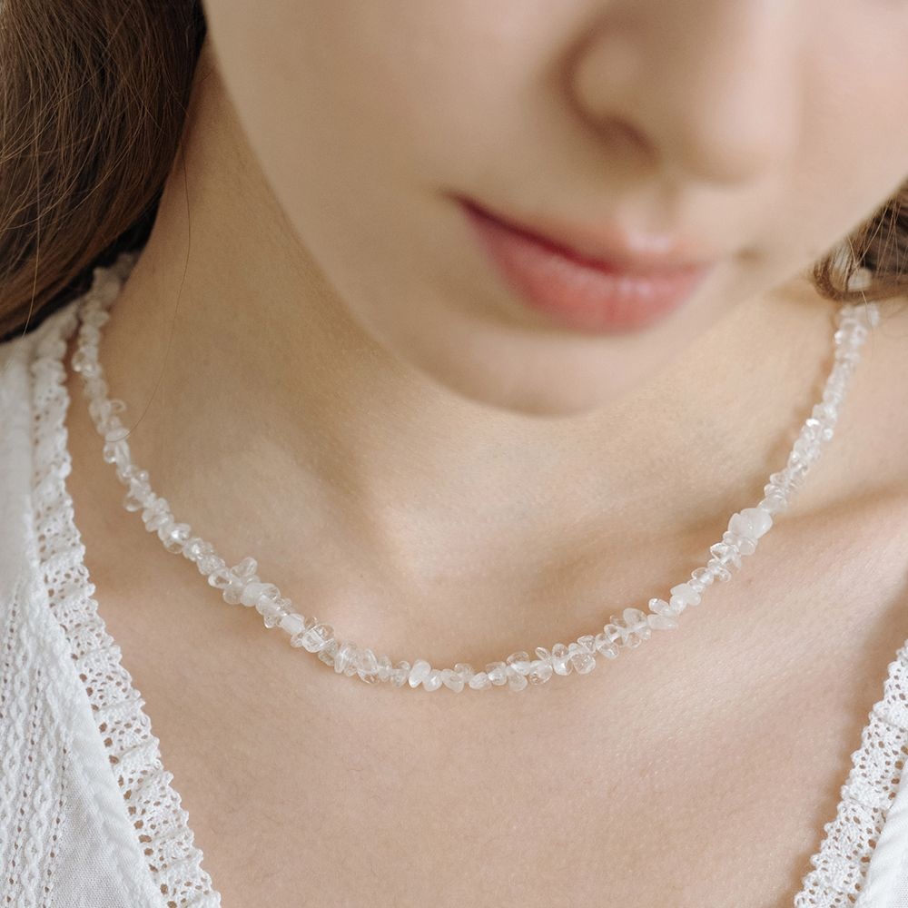 하스 하스 HML010 Stone Chip Necklace