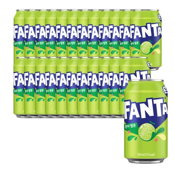 코카콜라 환타 멜론 350ml X 24캔