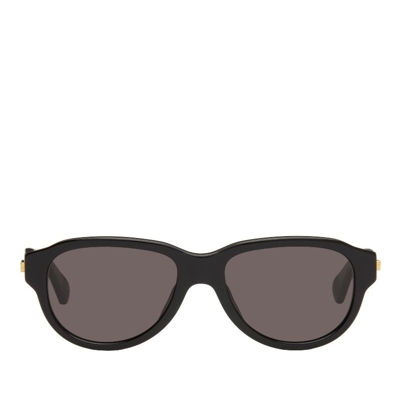 보테가베네타 블랙 리본 스트레치 선글라스 BV1410S-001 BLACK-BLACK-GR