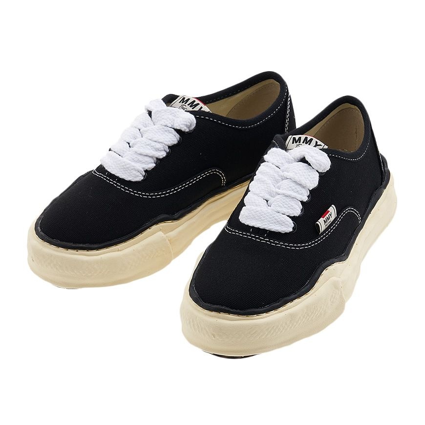 미하라 야스히로 [라벨루쏘] FW25 공용 베이커 OG솔 스니커즈 A09FW735 BLACK