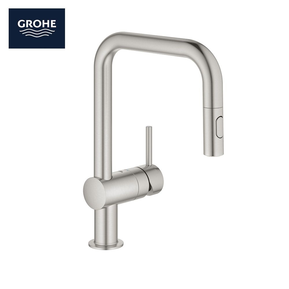 Grohe 그로헤 민타 32322DC2 수퍼스틸 풀아웃 주방수전 관부가세포함