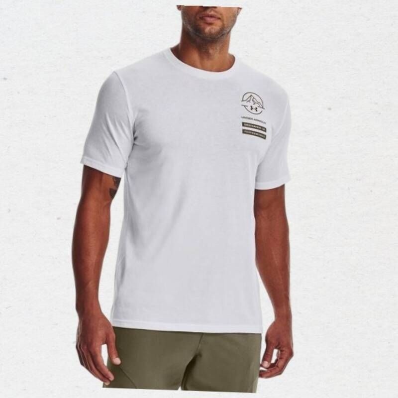 언더아머 UNDERARMOUR 남성 UA 마운틴 카모 락업 반팔 1370191-100 430994