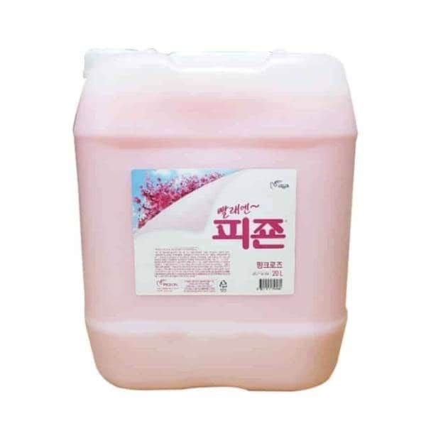 피죤 삼미호 핑크로즈향 20L 액체세탁세제 빨래세제 액상세제 액상세탁세제 액체일반세탁세제 일반세탁기세 고