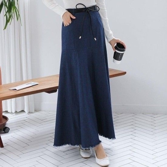 상품상세참조 [VY] 여자 레더 데님 롱스커트_SK3662_18406463_588847