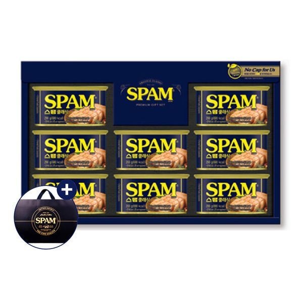 CJ 제일제당 스팸12호 선물세트/명절 선물 쇼핑백포함 512154