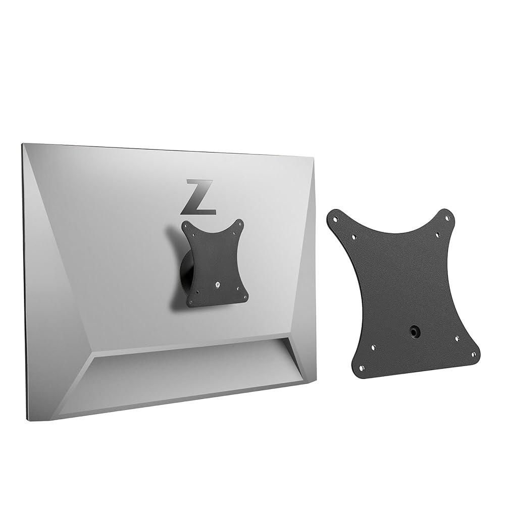 JUNBOMAOYI [해외] 벽 마운트 VESA 어댑터 브래킷 HP Z G3 모니터 Z24f, Z24m, Z24n, Z24q, Z24u, Z25xs, Z27k, Z27q, Z27xs - 75x75 100x100mm 블랙 129983