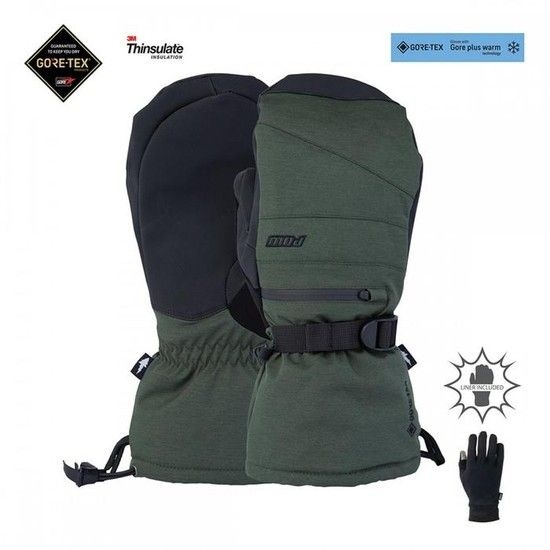 [포우][pow장갑] Wayback GTX Long Mitt +WARM_Kombu Green