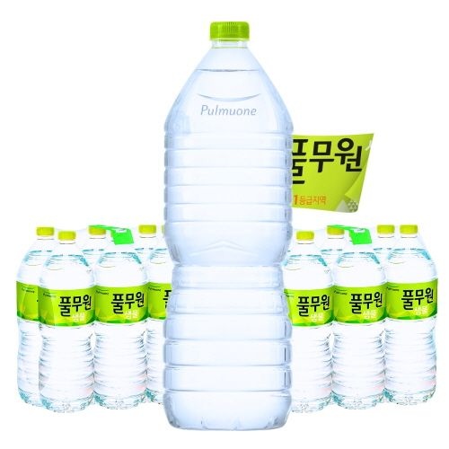 [풀무원] 풀무원샘물 무라벨 2Lx12개