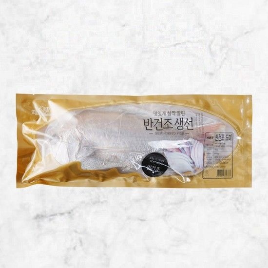 동방유통 냉풍건조 반건조 도미 600g(1팩/1마리)