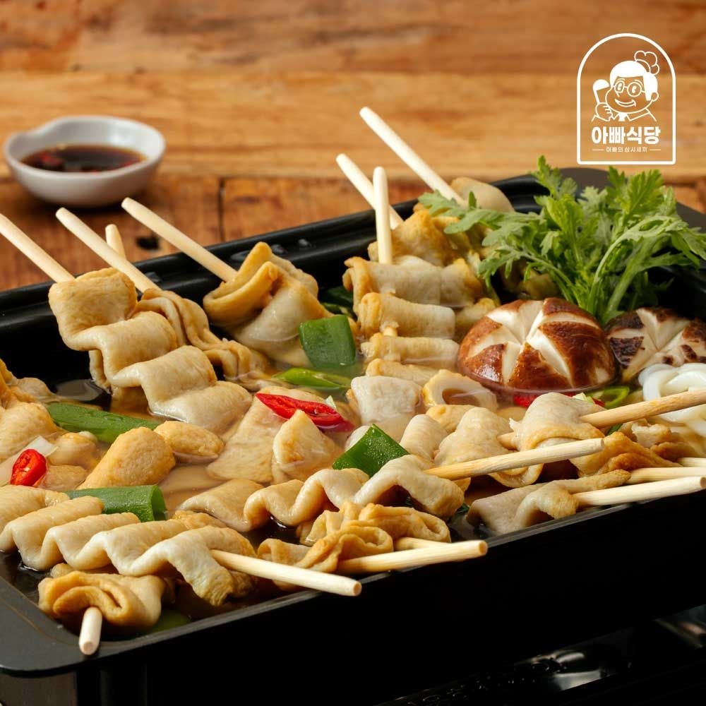 연육 80% 밀가루 없는 꼬치어묵 360g 10개입 4팩