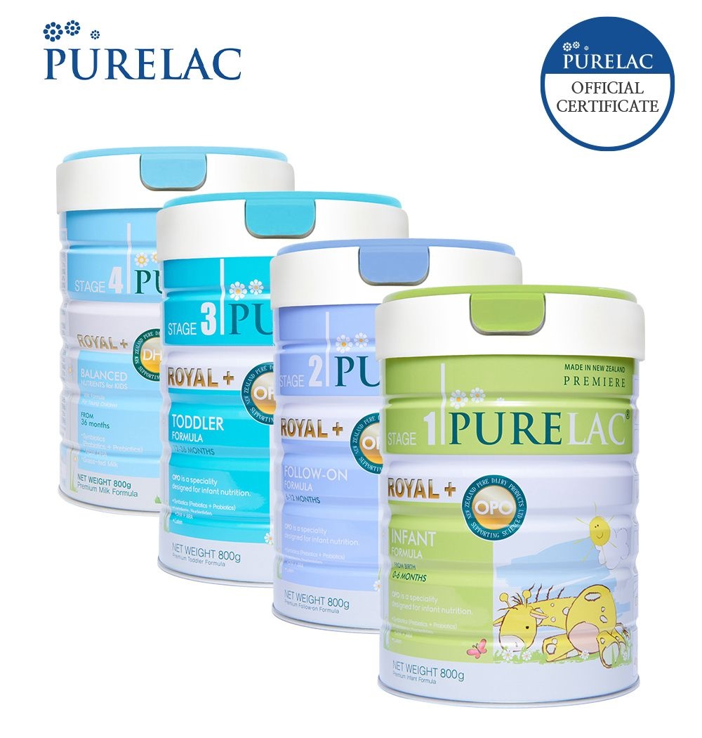 퓨어락 (3캔) 퓨어락로열플러스 1단계 2단계 3단계 800g