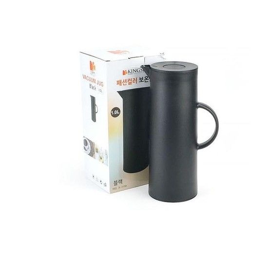 [JH75324T_52C5]컬러 이중보온물병 이중 보온물병-블랙