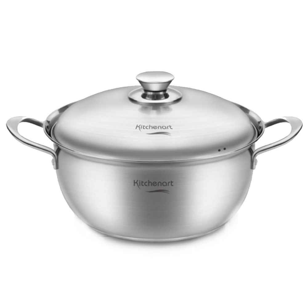 키친아트 베니 스텐 곰솥냄비 인덕션 찌개냄비 26cm