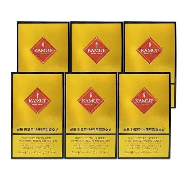 그레인온 골드 카무트 브랜드밀 효소 G 3g x 30포 발효 효소 6...