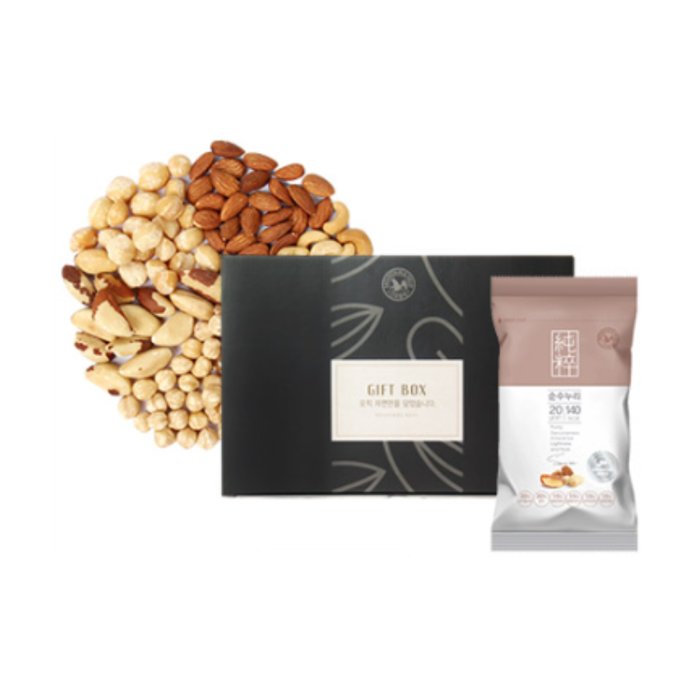 산과들에 견과류 명절 선물 세트 감사 순수누리 50봉