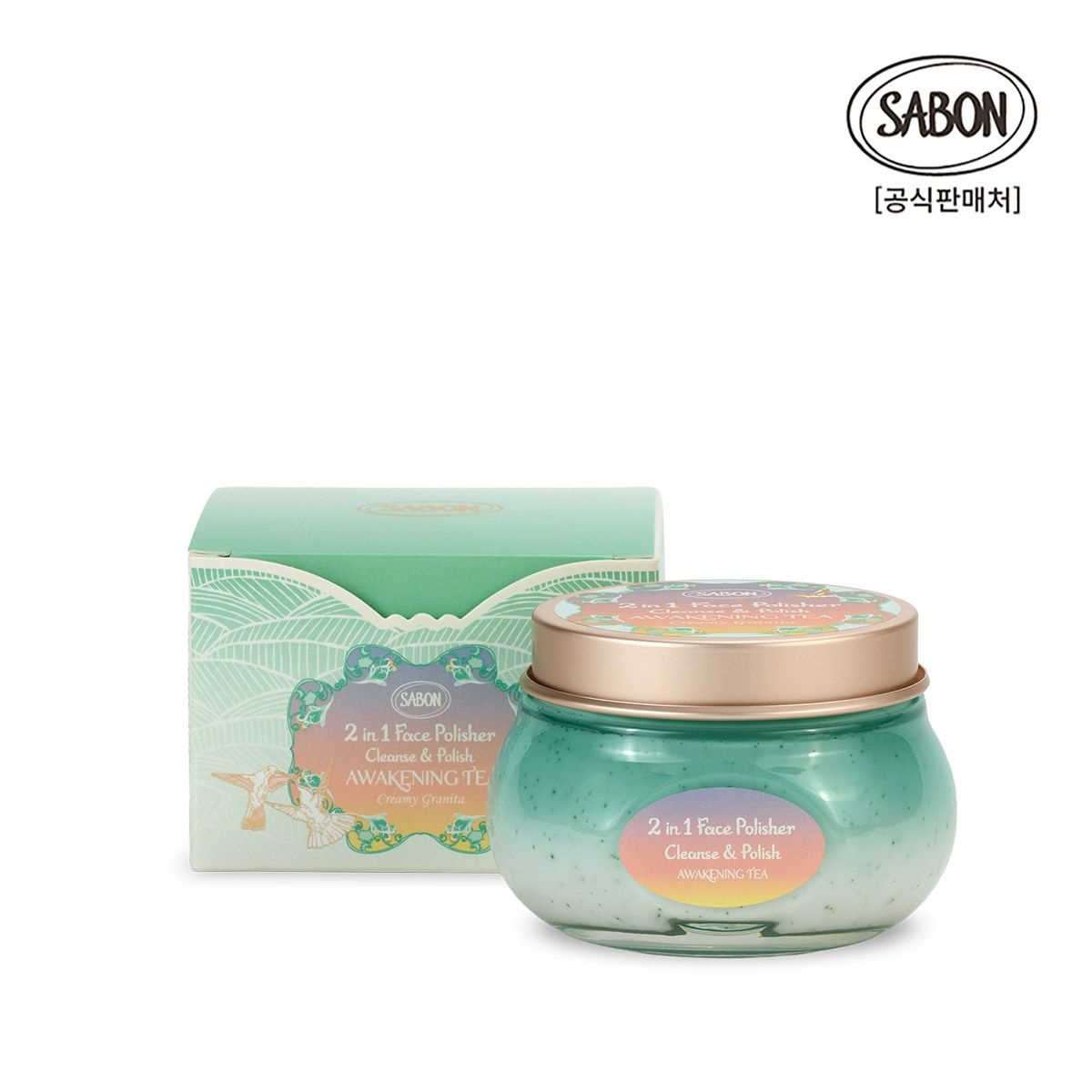 [롯데백화점] 사봉 2 in 1 페이스 폴리셔 어웨이크닝 티 125ml