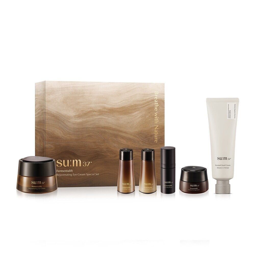 숨37 퍼멘타리프트 리쥬버네이팅 아이크림 50ml 기획(+토너20,에멀전20,세럼10,크림10,핸드크림70)