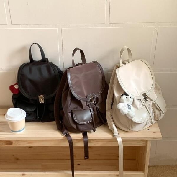 [셀러허브잡화] 온나핏 MT_21048 투포켓 백팩 온나핏 MT_21048 백팩 투포켓