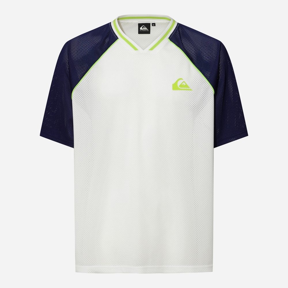 주식회사 비알케이컴퍼니 퀵실버 KNOWLEDGE AERA 메쉬 반팔 티셔츠 (QG21ST549SNW)