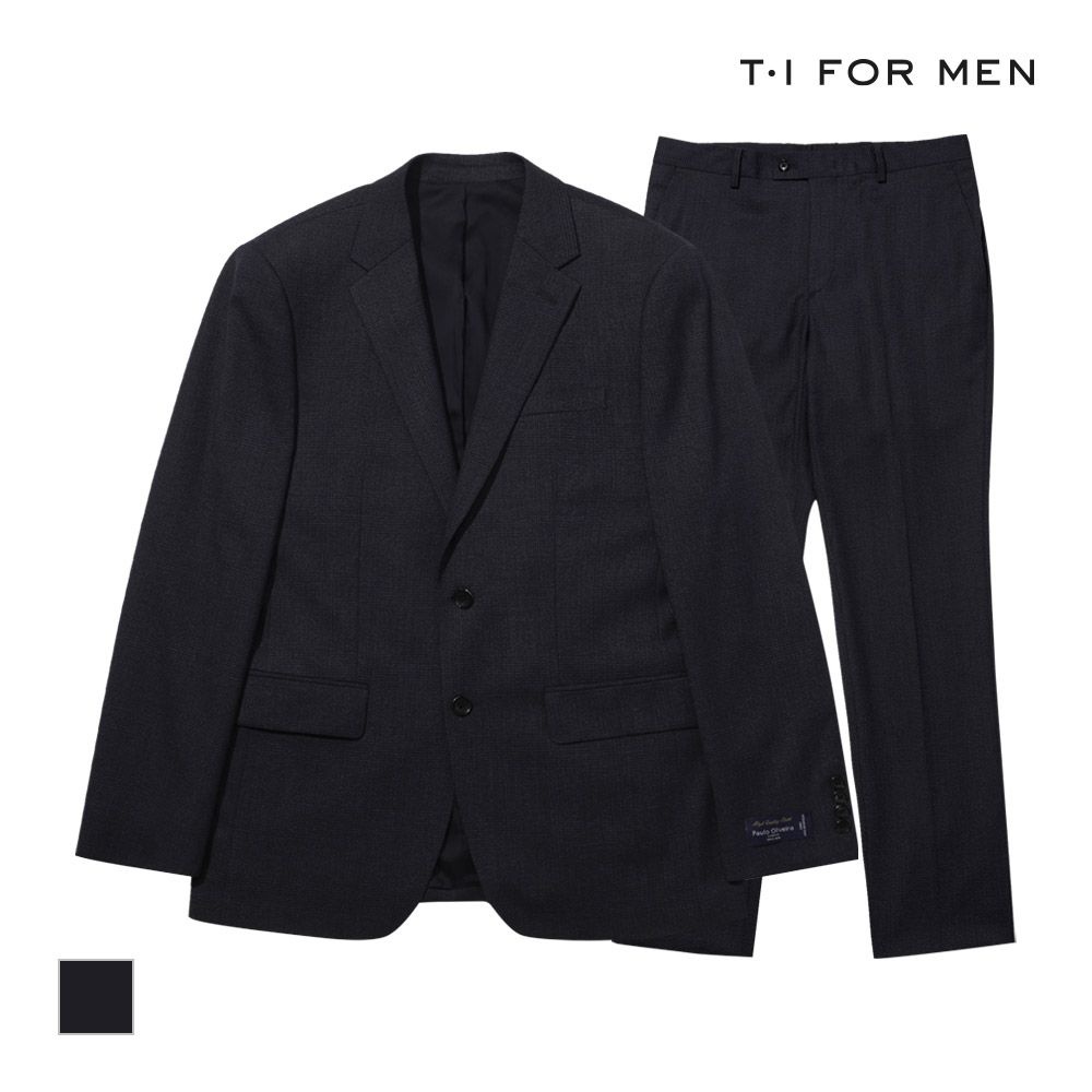 티아이포맨 [T.I FORMEN] PAULO 울혼방 체크 SET-UP_M226MTJ714M_SET