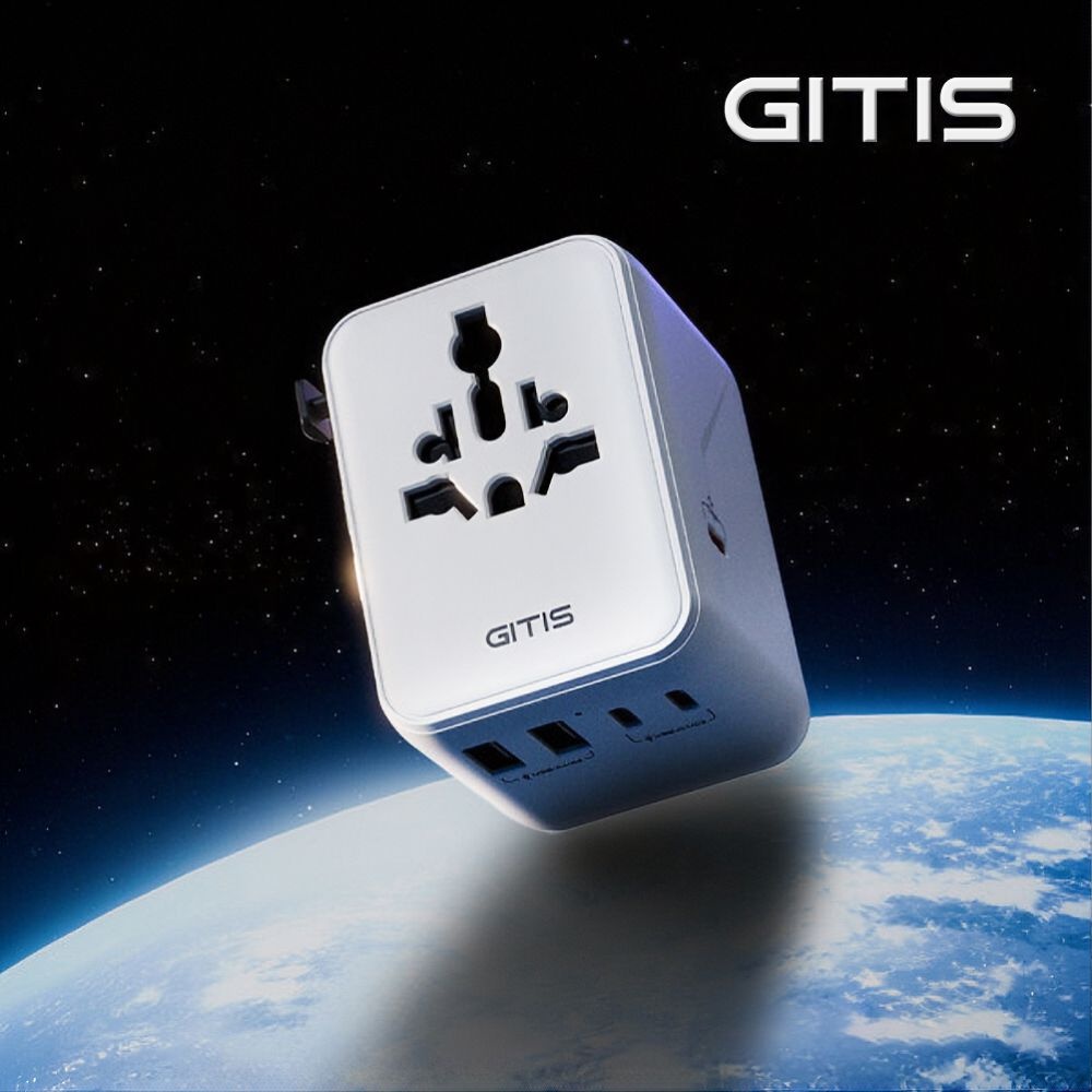 [upgrade] 지티스 PD70W 초고속 멀티어댑터 여행용 멀티탭 해외