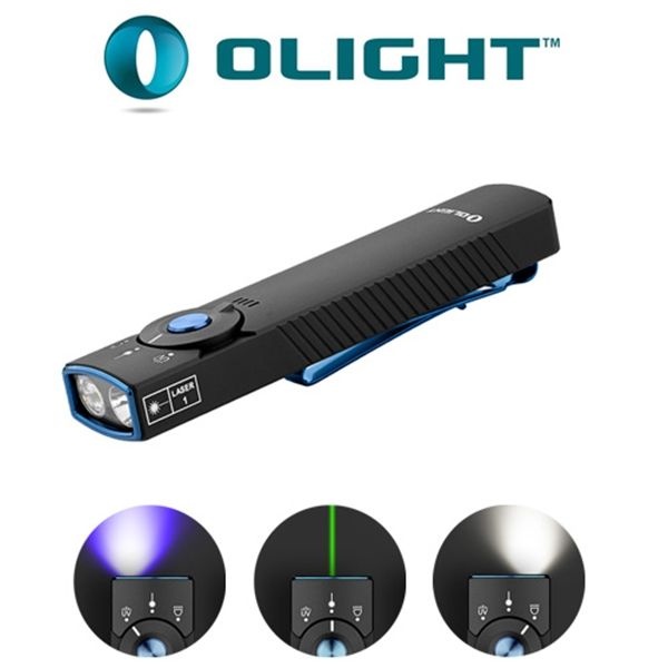 오라이트 아크필드프로 Olight Arkfeld Pro 1300루멘 LASER / UV / LED 3가지 기능