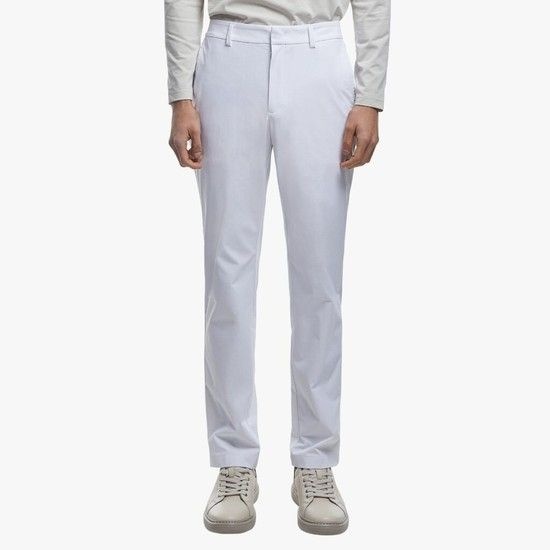 남자 화이트 스판기능성 봄 긴바지 라이프스타일팬츠 / 우븐바지 골프바지 PW3MP23S161_IC