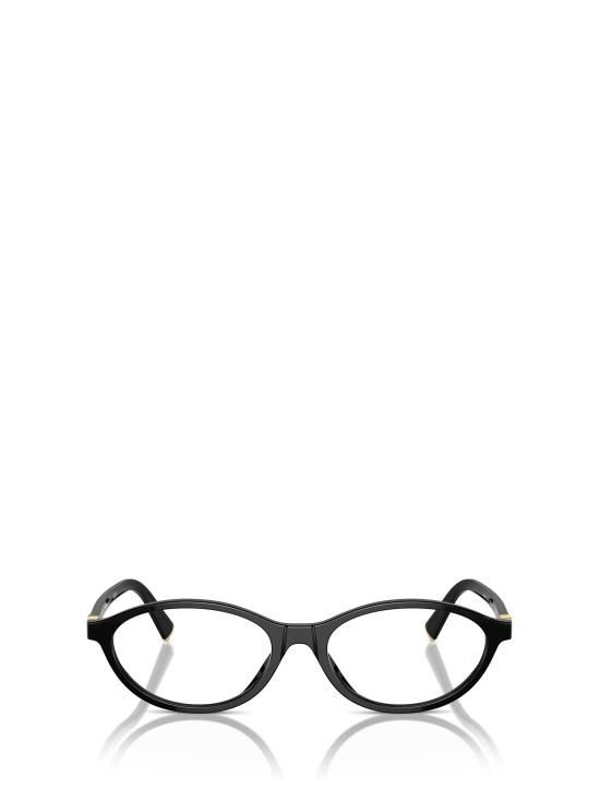 [해외] 미우미우 26FW 미우미우 오벌 프레임 안경 MU 09XV 16K1O1 BLACK