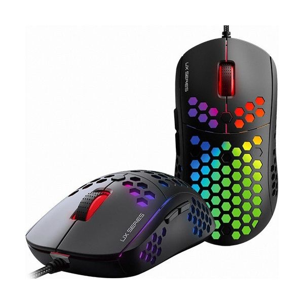 FANTECH 유선 게이밍 광마우스, HIVE UX2 블랙 USB