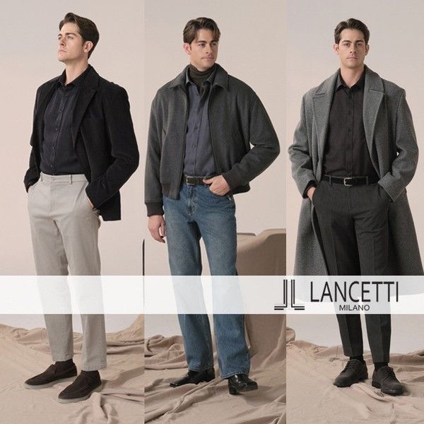 UnKnown [런칭기념 혜택]란체티 컴포터블 트윌 기모 셔츠 3종 구성