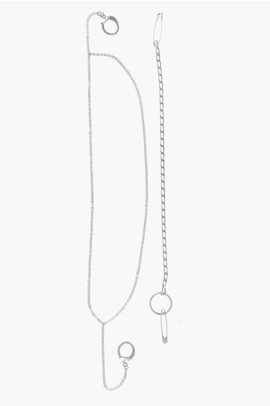 메종 마르지엘라 마르지엘라 목걸이 팬던트 SM2UU0015 SV0298 961 Silver