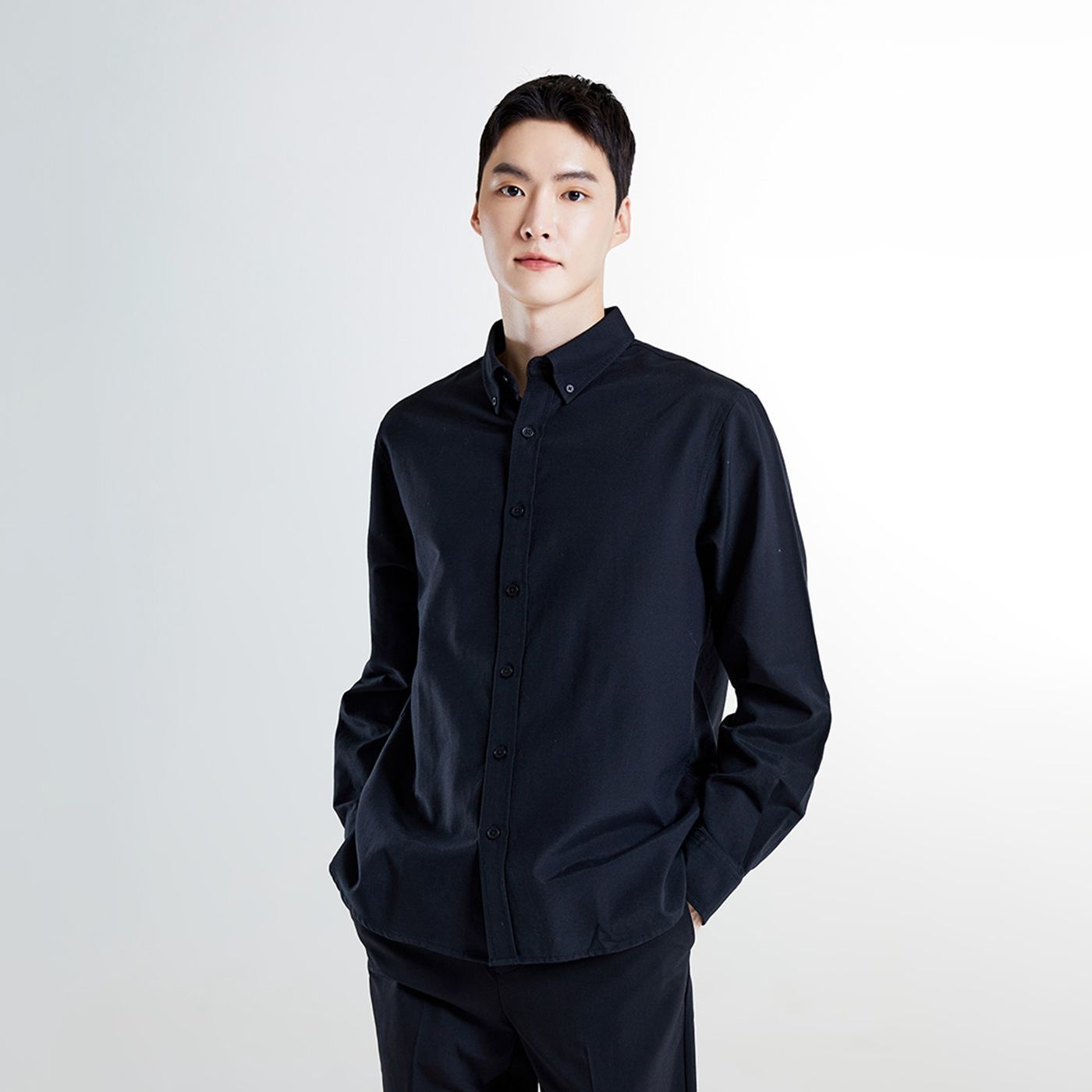 스파오 옥스포드 레귤러핏 셔츠