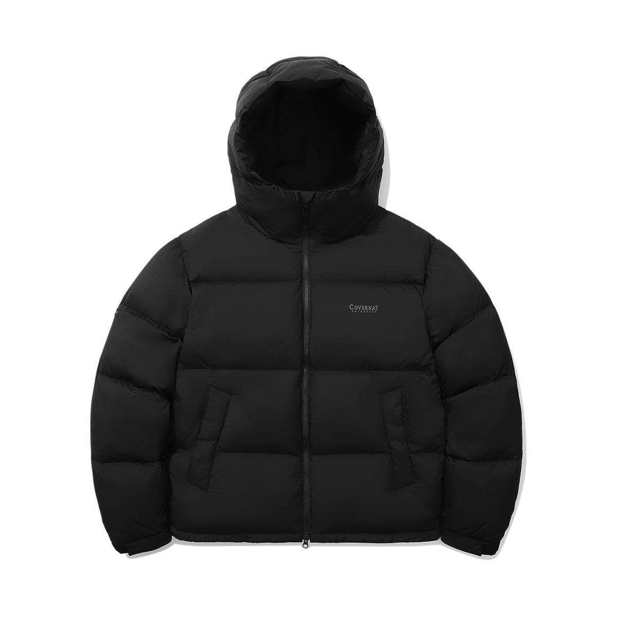 <매장정품> COVERNAT 커버낫 씨빅 오리진 후드 숏 푸퍼 블랙 CO2404DP03BK 1062765