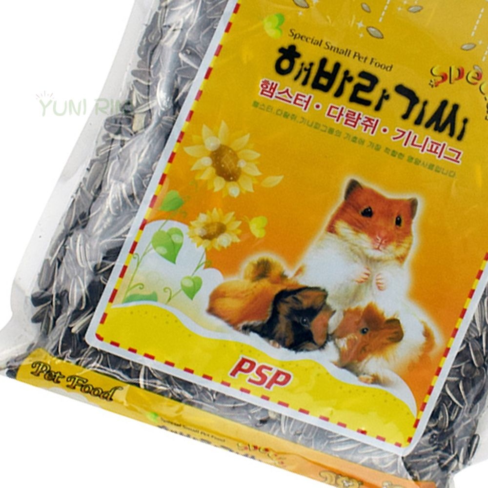 [친구도매협력사]봉끼 해바라기씨 사료 380G 햄스터간식 다람쥐사료 햄스터밥