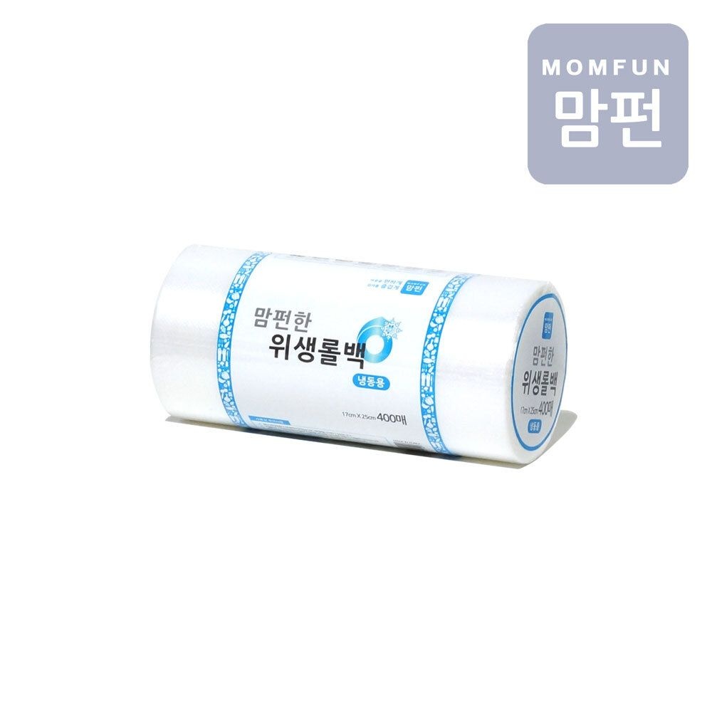 맘펀 냉동용 위생롤백 17cm25cm소형 400매