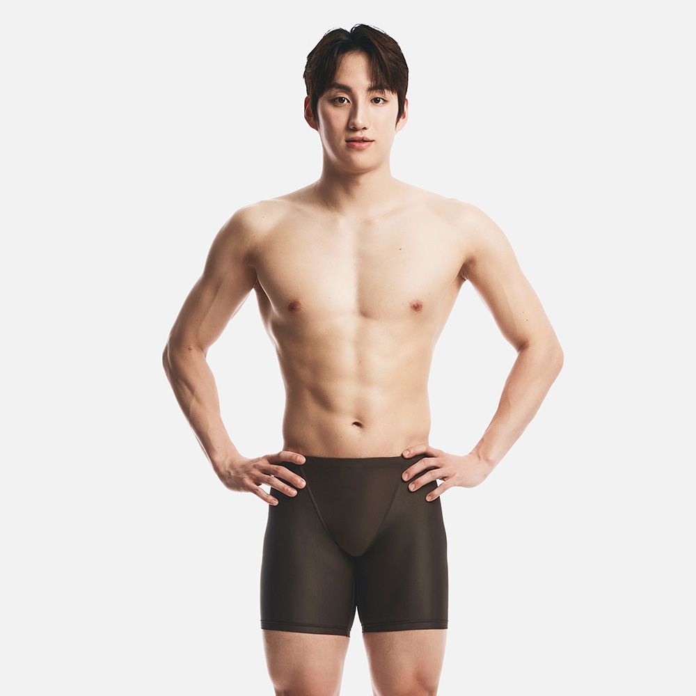 배럴 코어 3부 재머 수영복 초코브라운 (B6SMSMS102CBW)